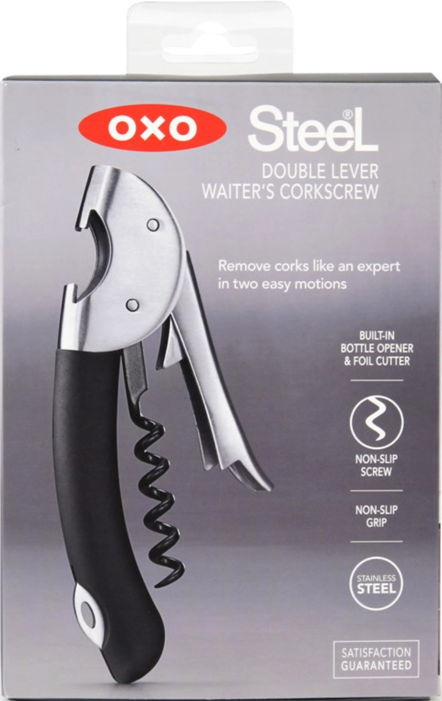 GG stl tire-bouchon de sommelier à double levier