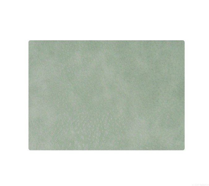 Pu set de table cuir végétalien 33x46cm spearmint