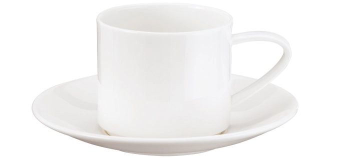 À Table Tasse a. soucoupe, empilable