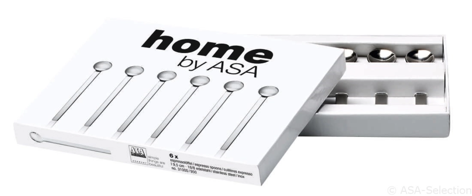 Set de 6 cuillères à espresso Multicup