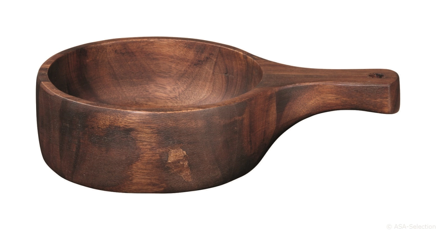 Wood Holzschale mit Griff