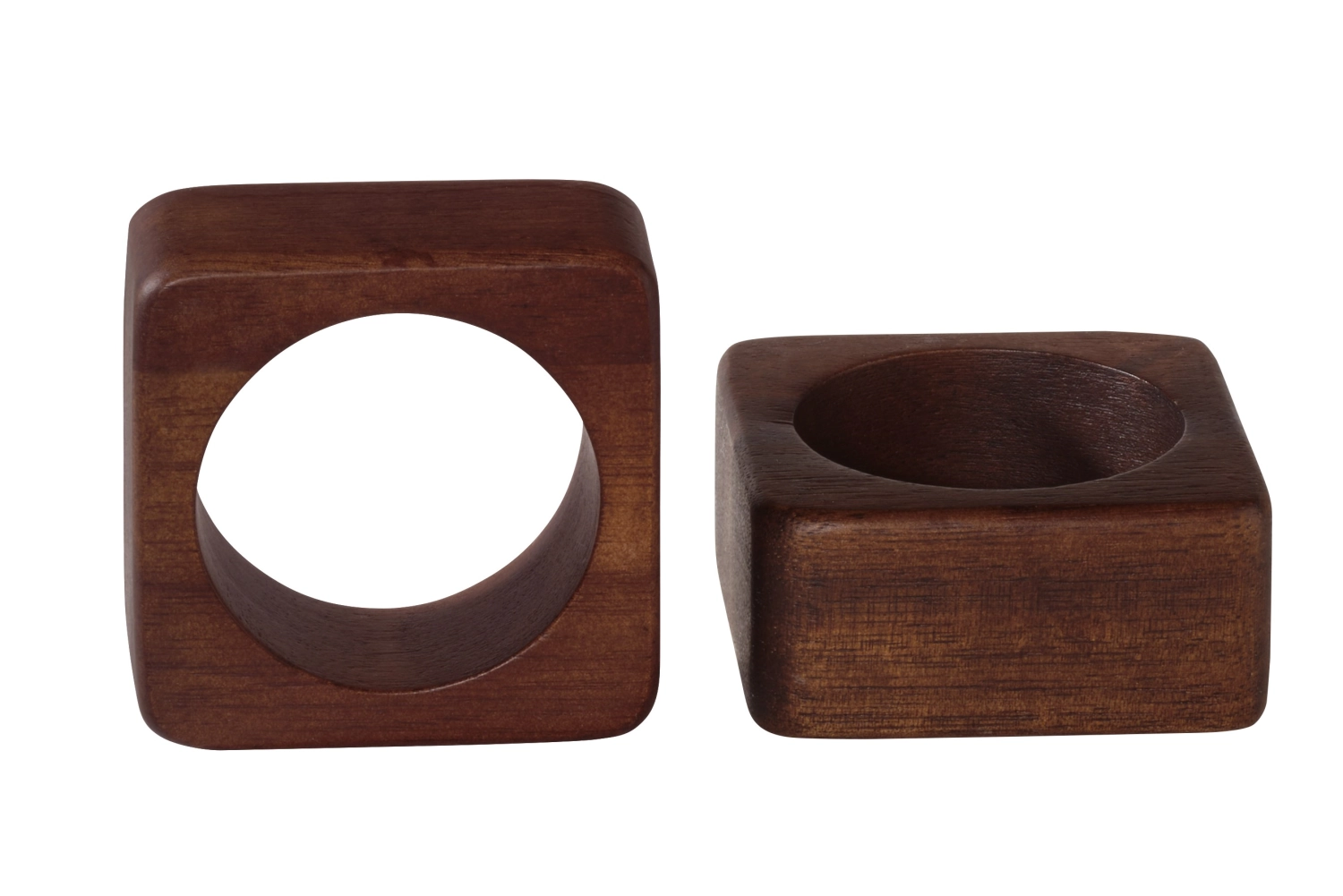 Lot de 2 ronds de serviette Wood