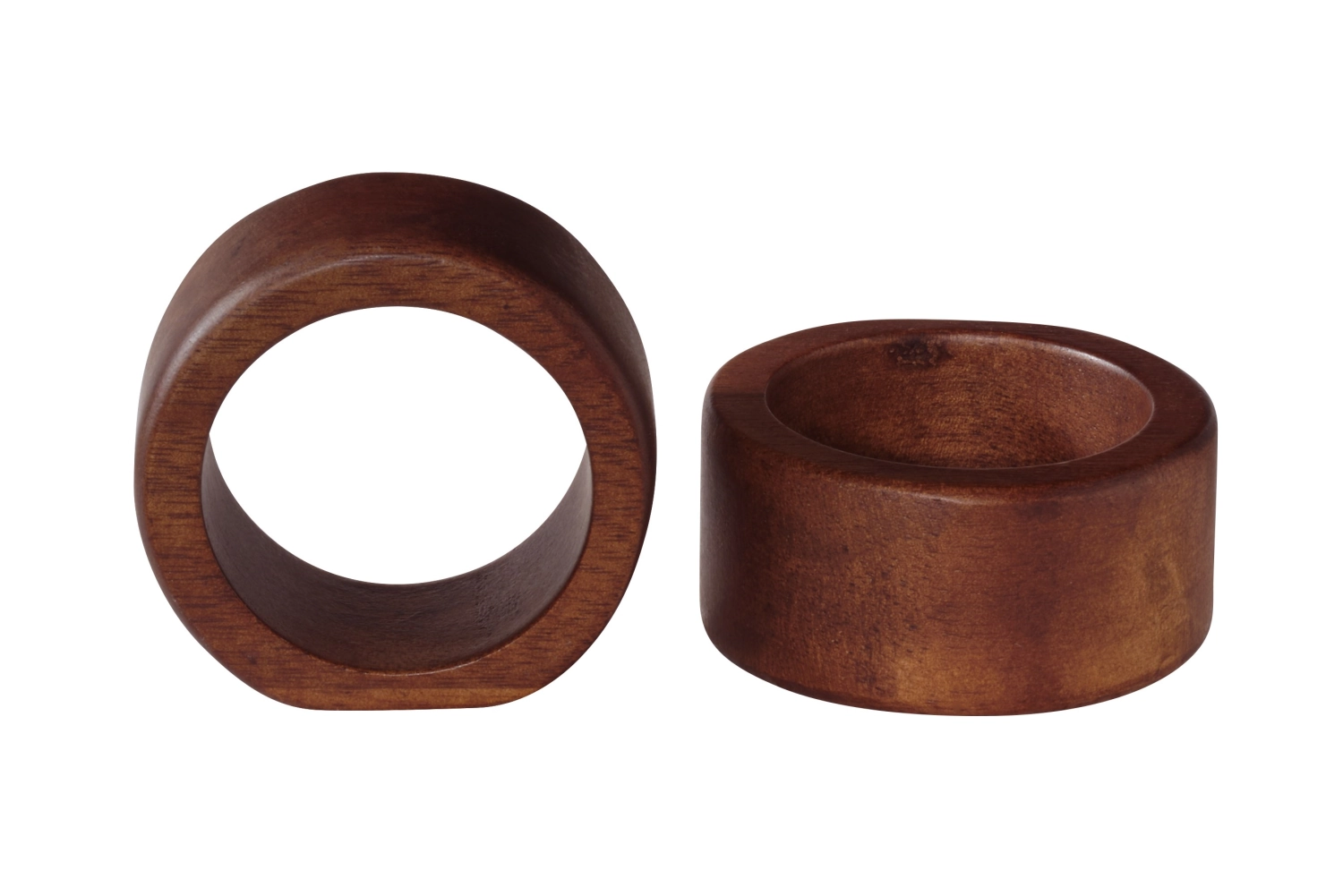 Lot de 2 ronds de serviette Wood