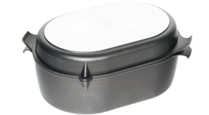 Set Bräter 41x28x12cm mit Deckel, Tropf-Deckel