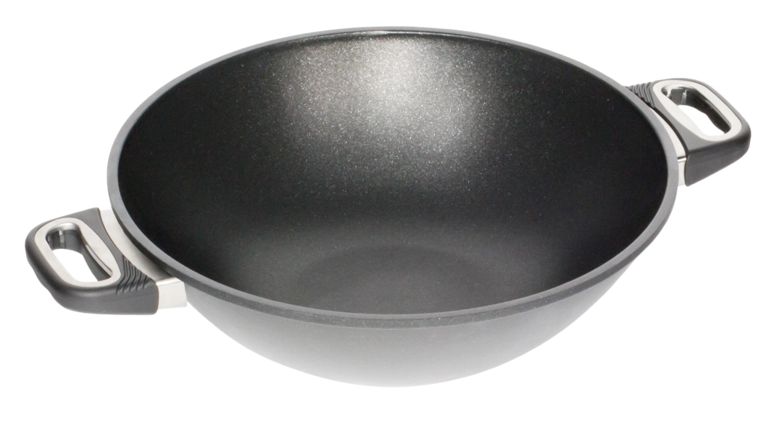 Wok D32cm, H11cm a. 2 poignées
