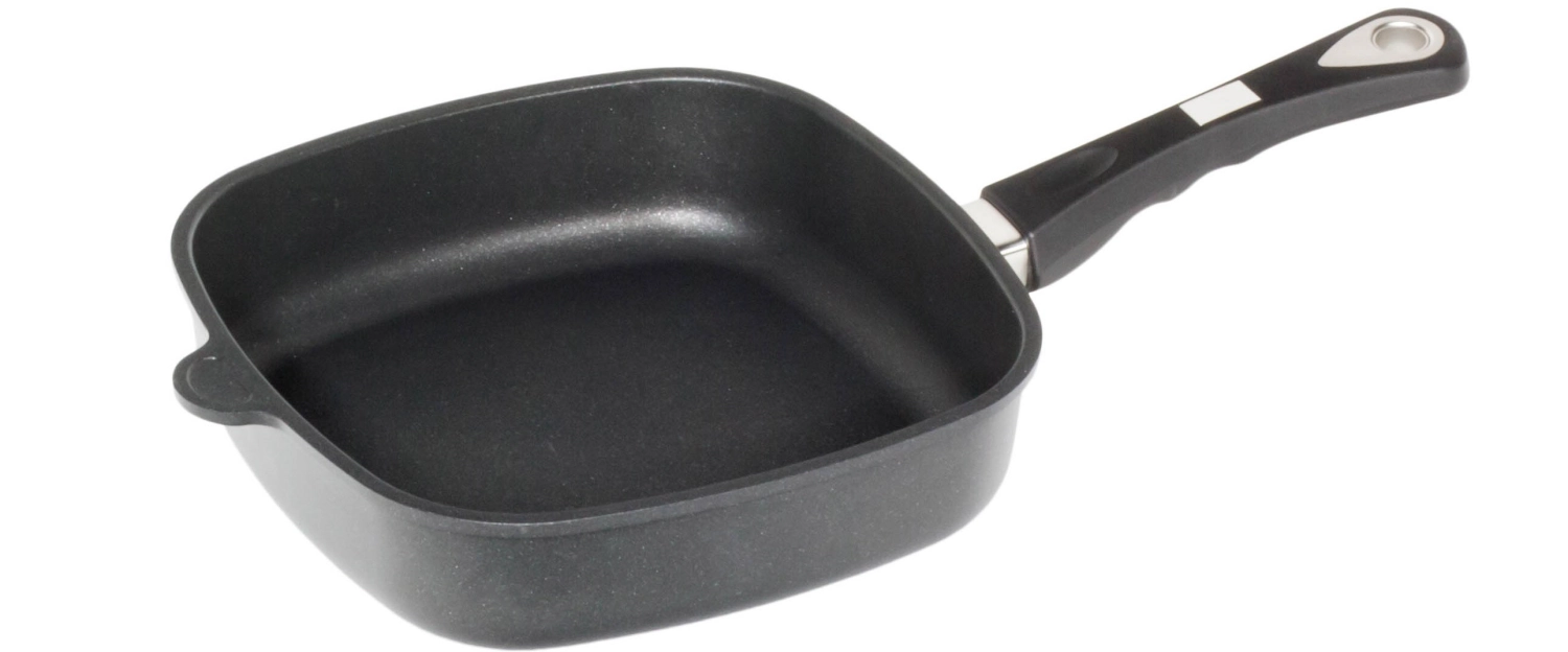 Induktion Eck-Pfanne 24x24cm, H6cm