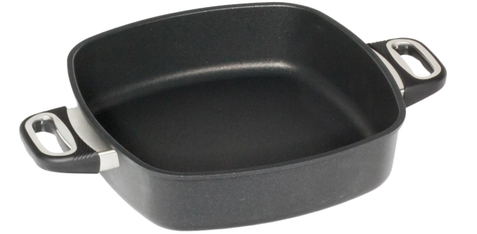 Induktion Eck-Pfanne 28x28cm, H7cm