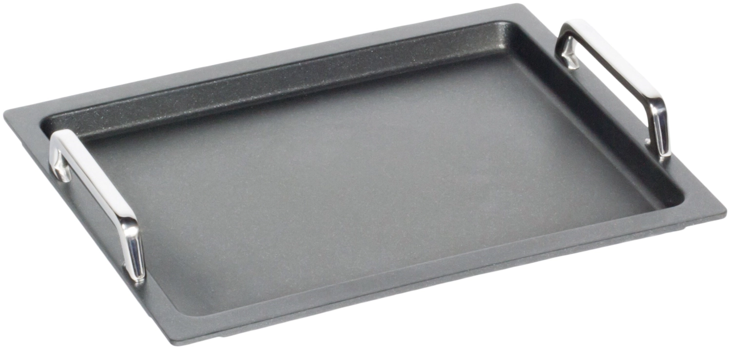 Plaque à rôtir GN 1/2, H2cm a. poignées