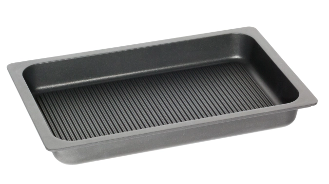 Plaque à frire profonde GN 1/1, H5.5cm a. fond de gril