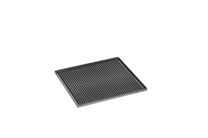Plaque gril/cuisson GN2/3 p. étuveur combiné, H2cm