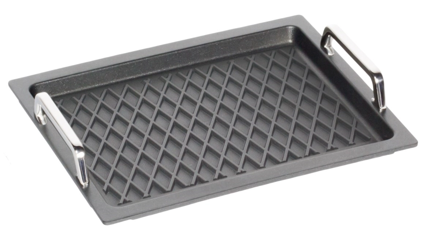 Plaque à frire GN 2/3, H2cm induction, motif en losange avec