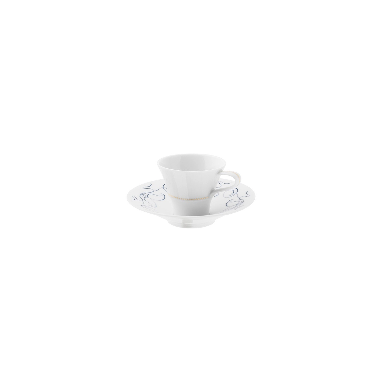 Alif Blue Tasse à espresso a. soucoupe