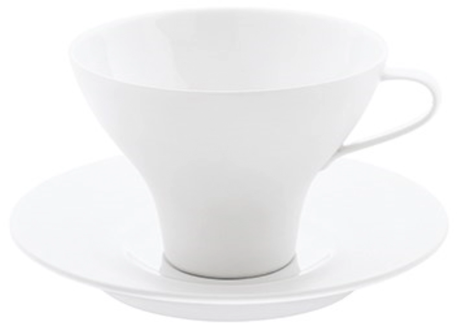 Velvet Kaffee- und Teetasse mit Unterteller