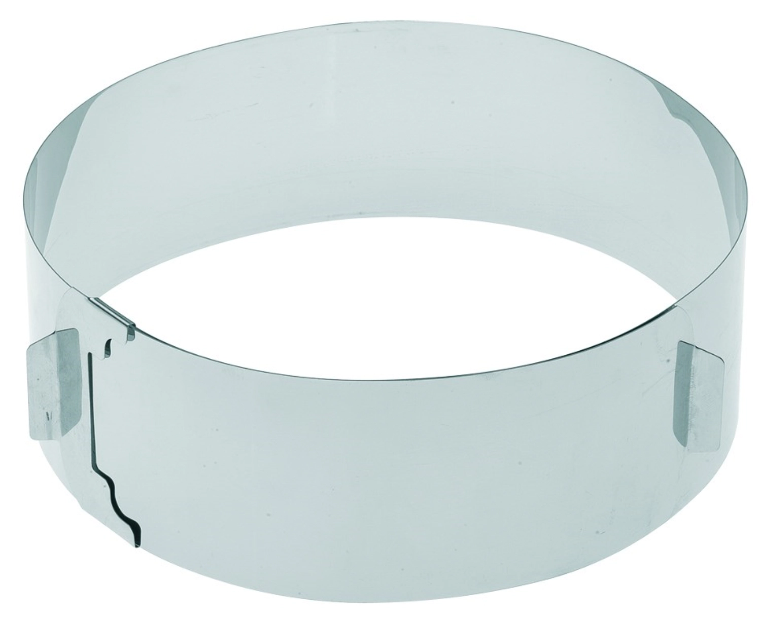 Cercle à tarte, réglable de d16 - d30cm, 18x16x8.5cm