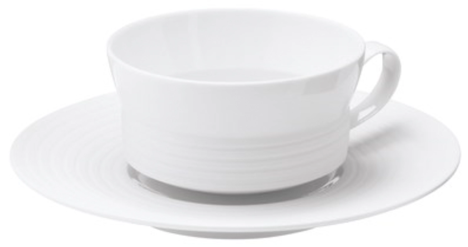 Pulse Teetasse mit Unterteller