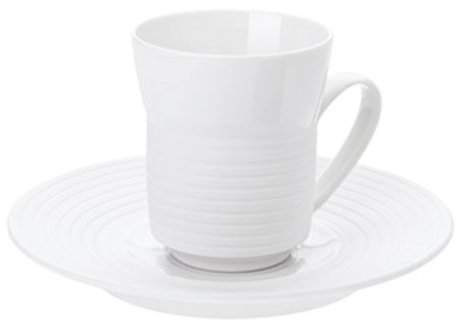 Pulse tasse à café a. soucoupe