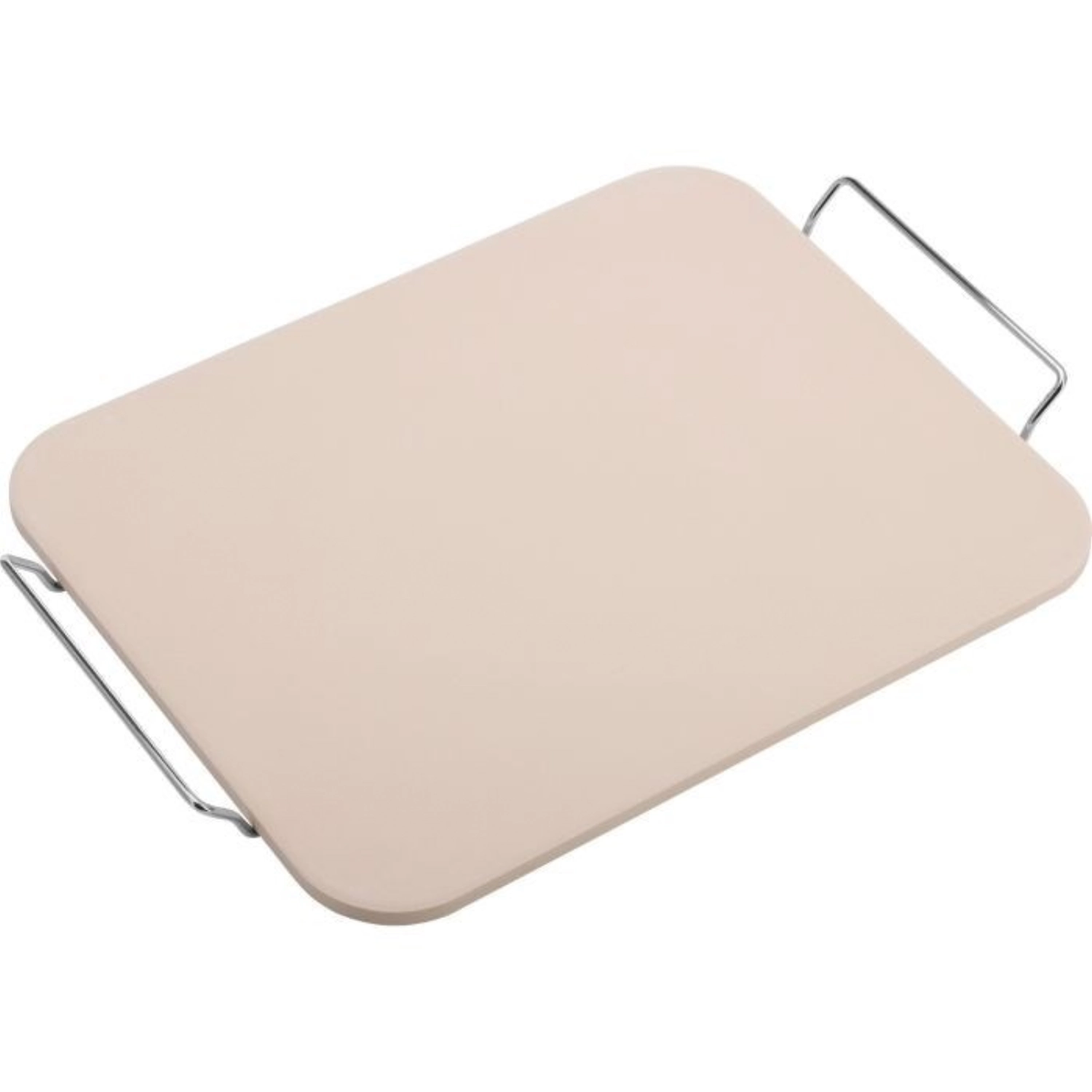 Pierre à pizza carrée, céramique, 38x33cm