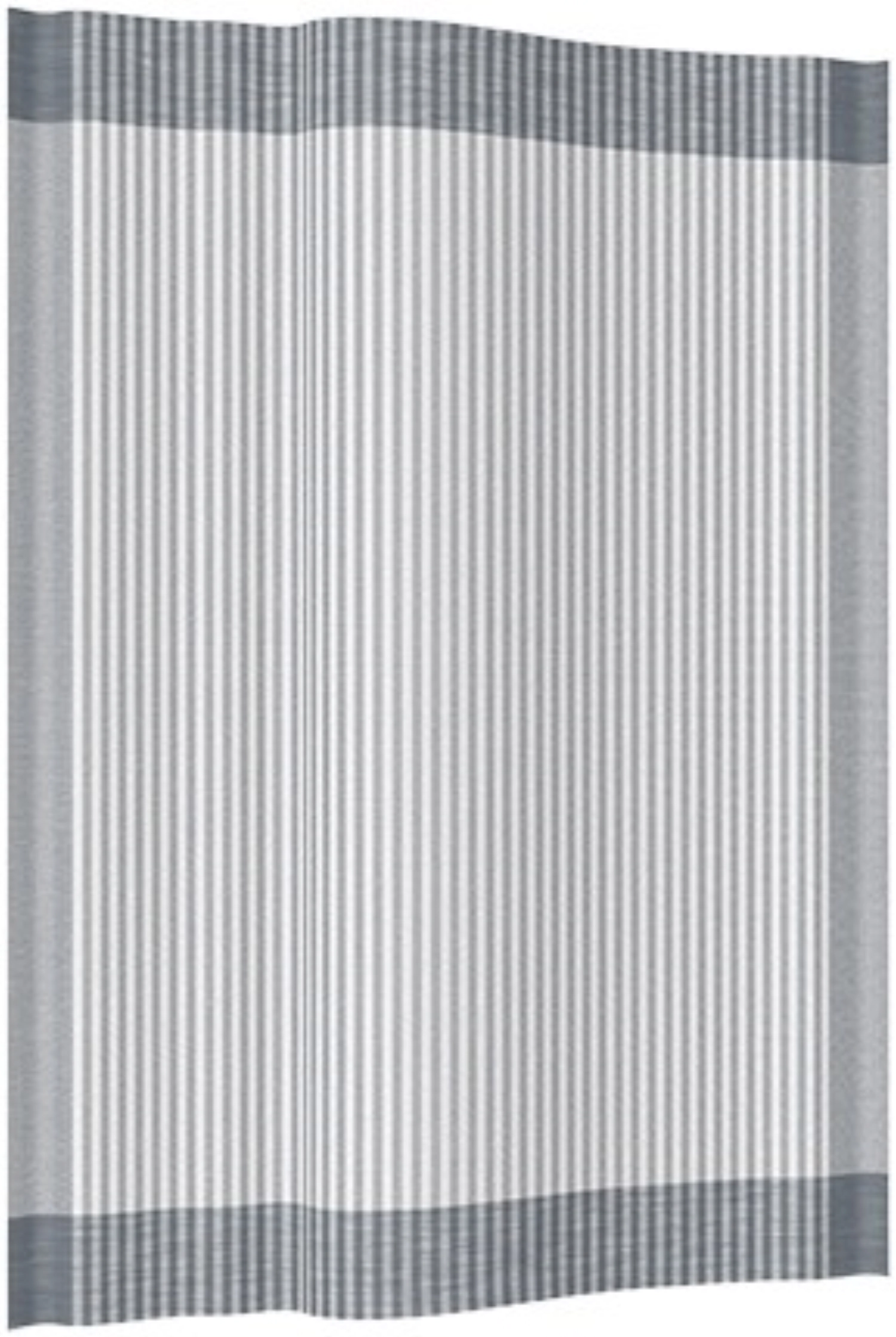 Küchentuch 50x70cm, grau gestreift