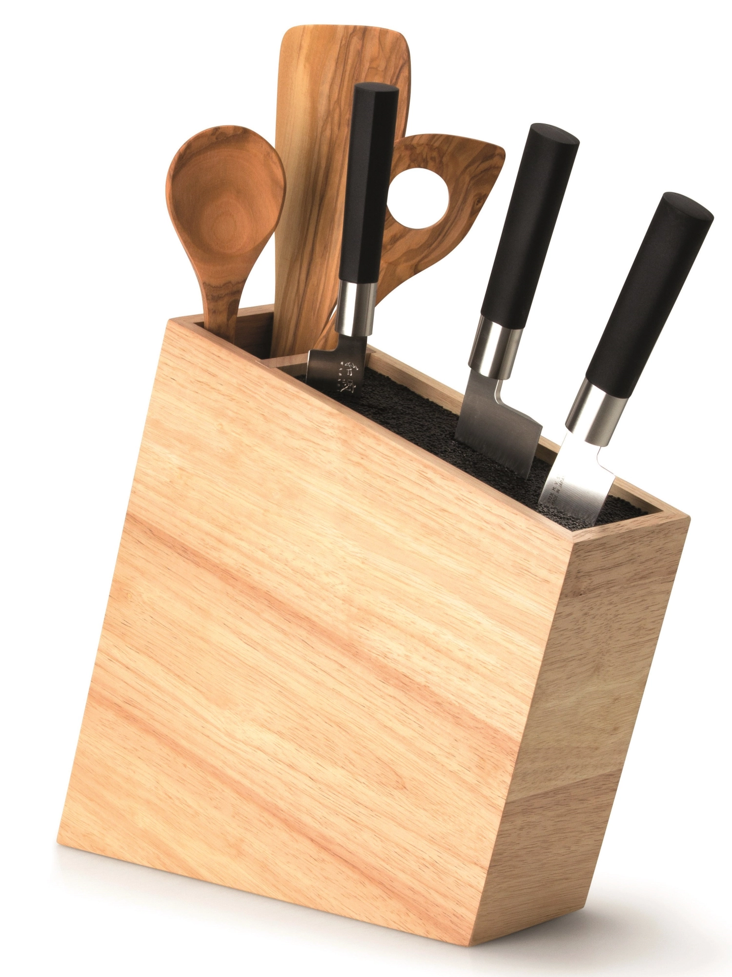 Gommier lame de couteau oblique flex. insert, 31x9x28 cm