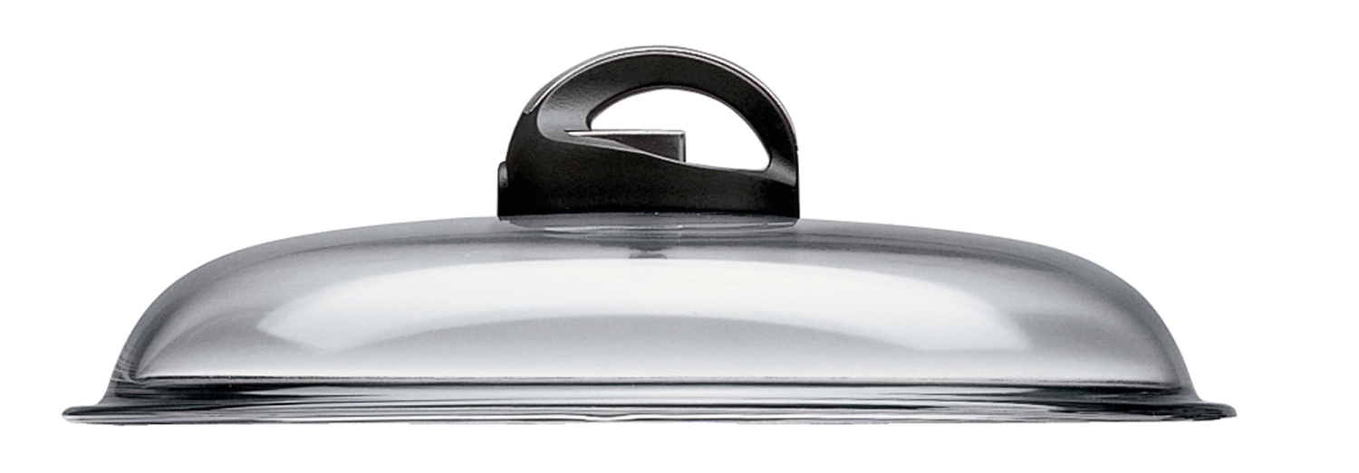 Couvercle en verre avec soupape de vapeur haut d20cm