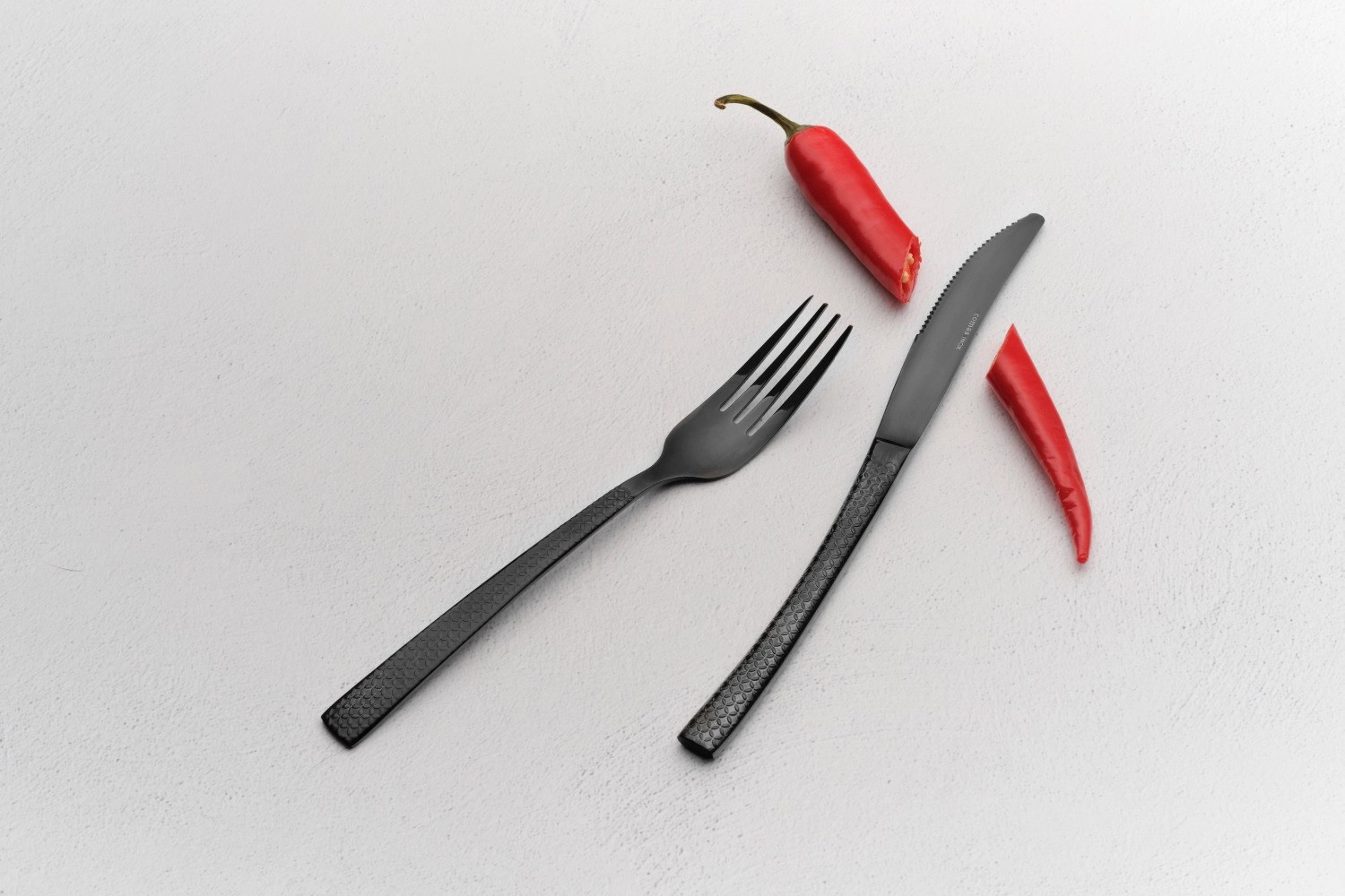 Hidraulic Black 18/0 Tafelgabel