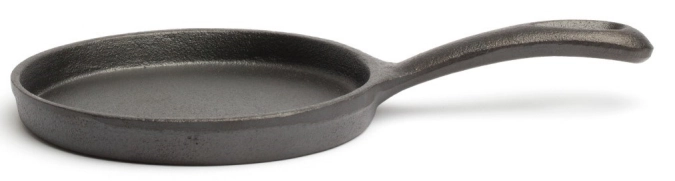 Casserole en fonte Mini D : 13cm H : 1.5cm