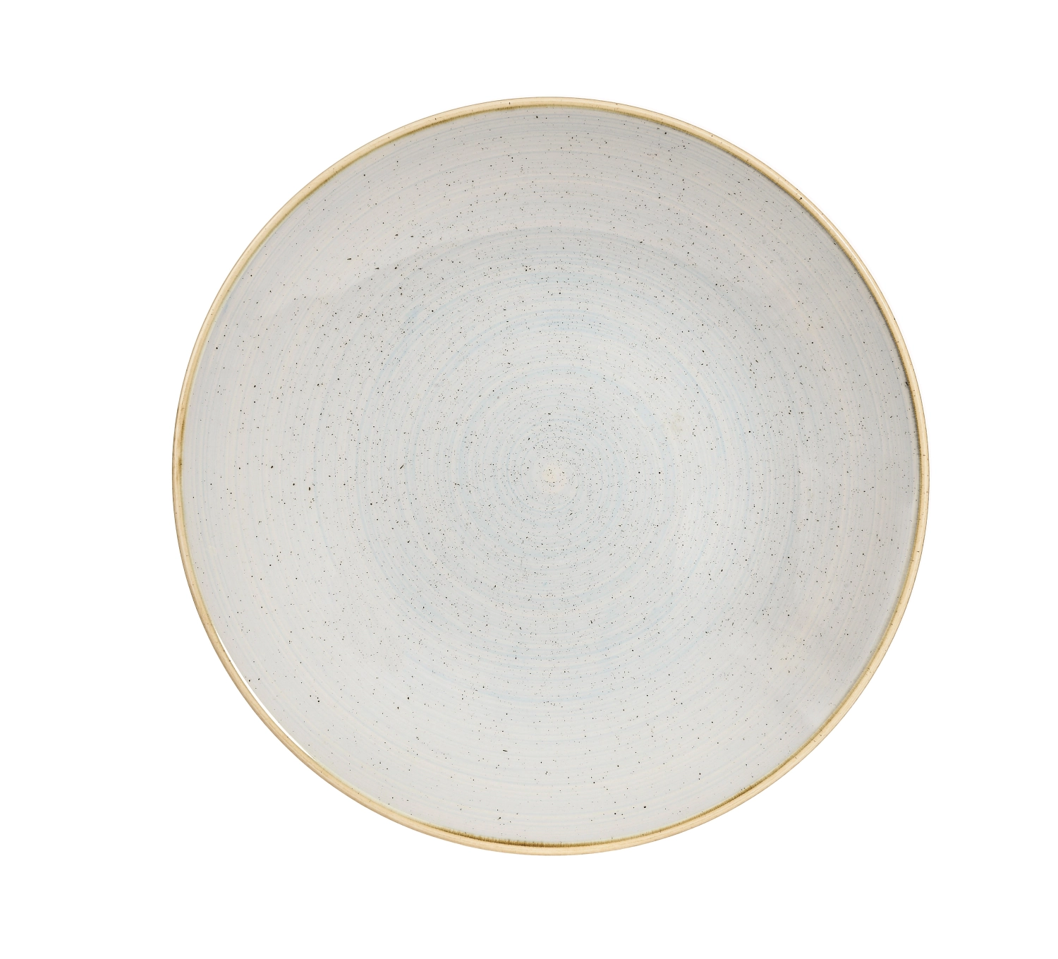 Assiette plate coupe creuse duck egg 28cm