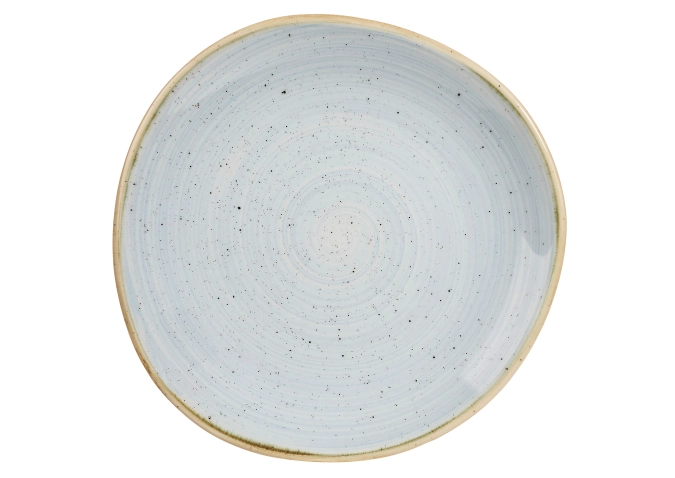 Assiette plate organic duck egg 21cm