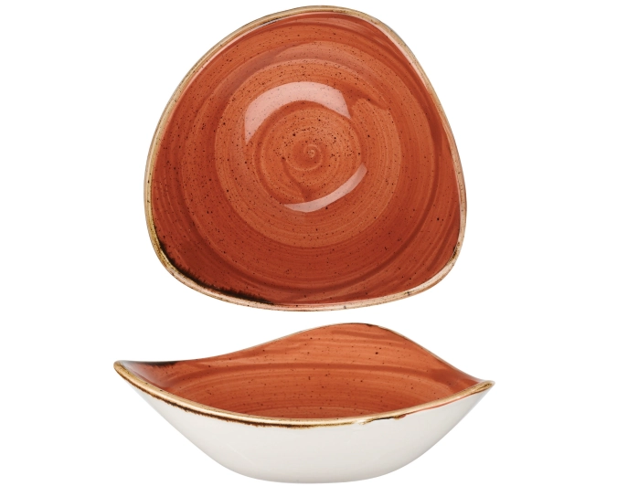 Bol triangle spiced orange 15.3cm