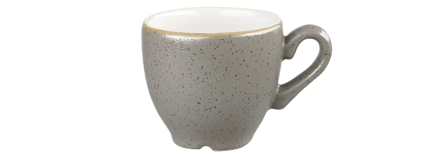 Stonecast Peppercorn Grey Espressotasse