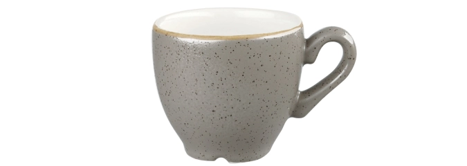 Stonecast Peppercorn Grey Espressotasse
