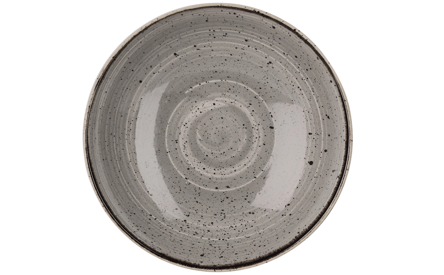 Stonecast Peppercorn Grey Coupe Teller tief