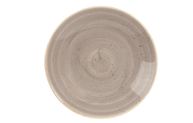 Assiette creuse forme coupe grey 22cm