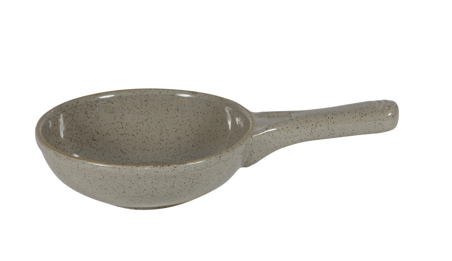 Stonecast Peppercorn Grey niederes Pfännchen mit Stiel