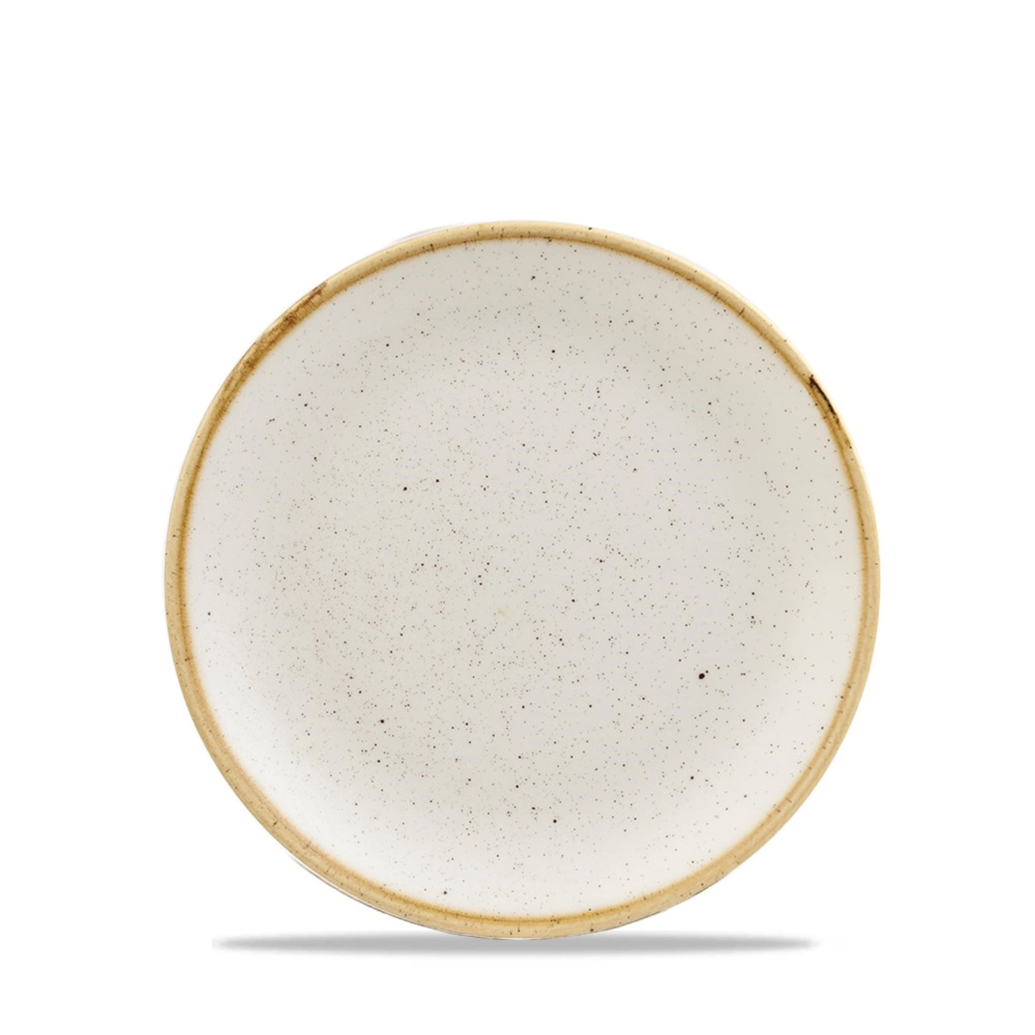 Stonecast Barley White Coupe Teller flach
