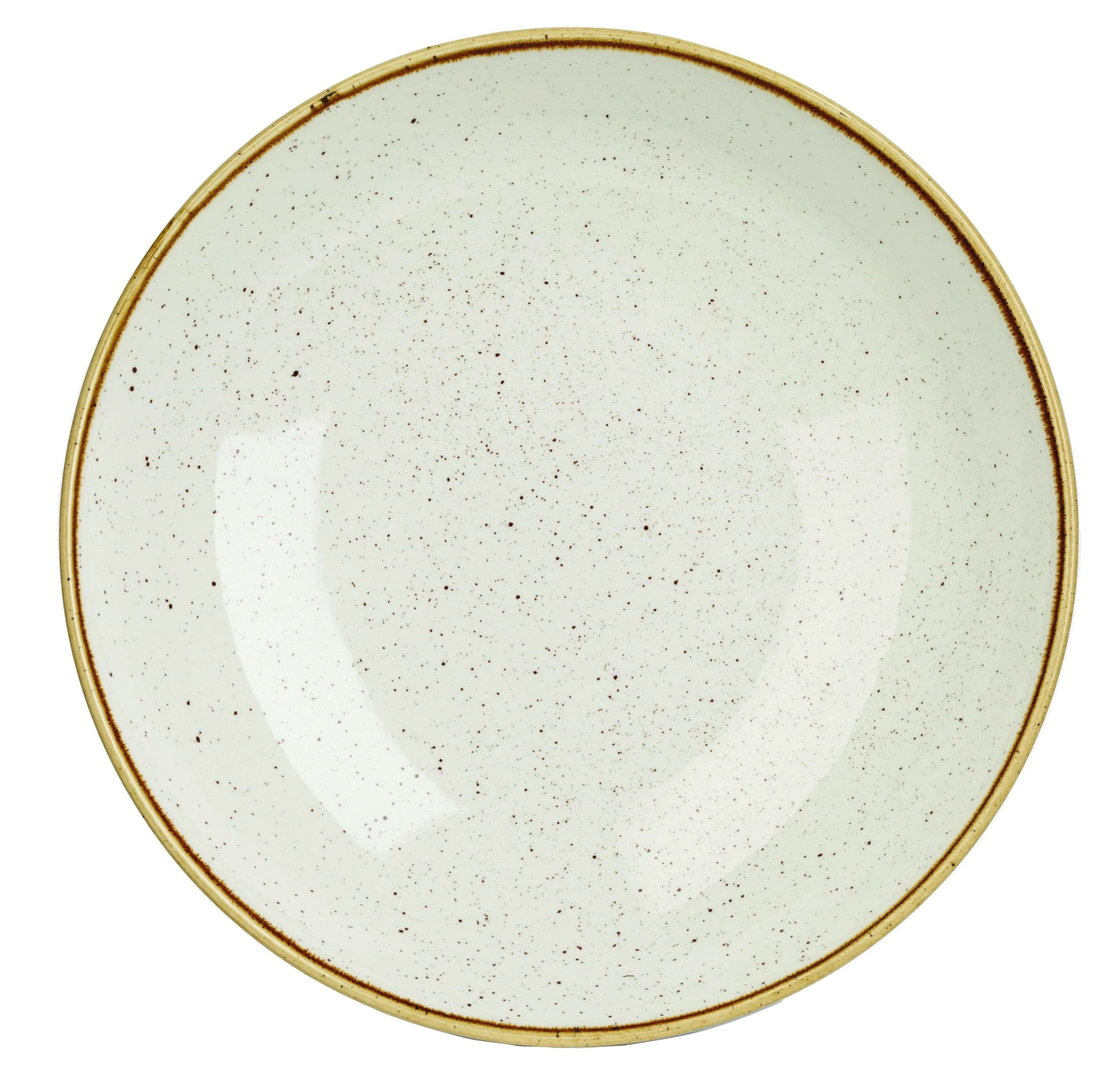 Stonecast Barley White Coupe Teller tief