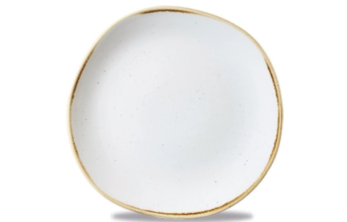 Stonecast Barley White Organic Teller flach