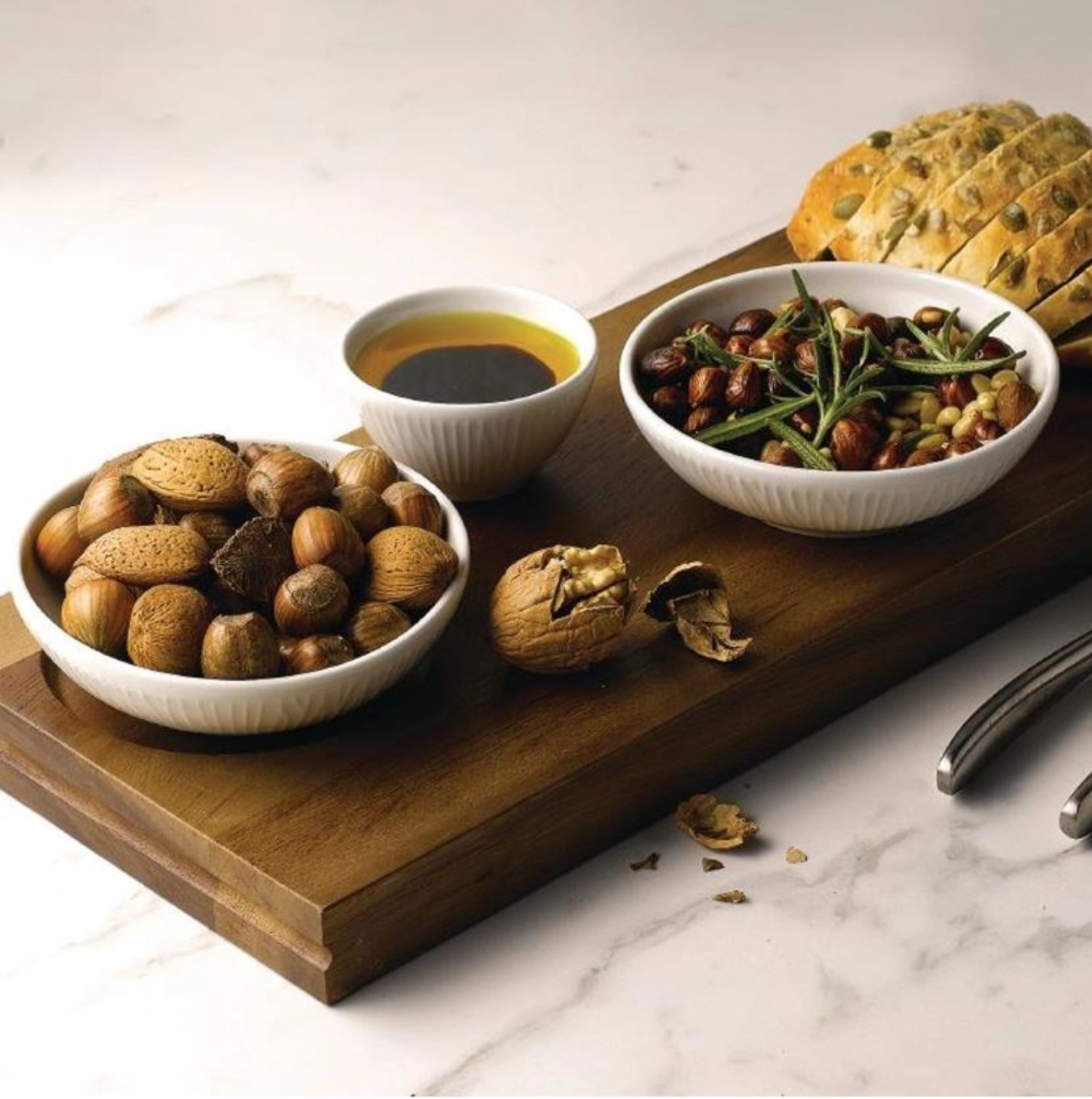 Bamboo White Dip Schälchen