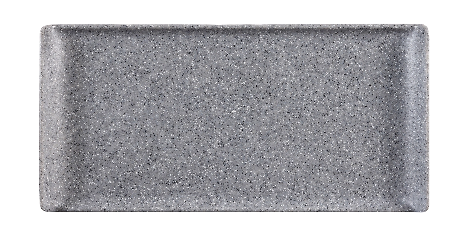 Alchemy Melamin Granite Grey Tablett
