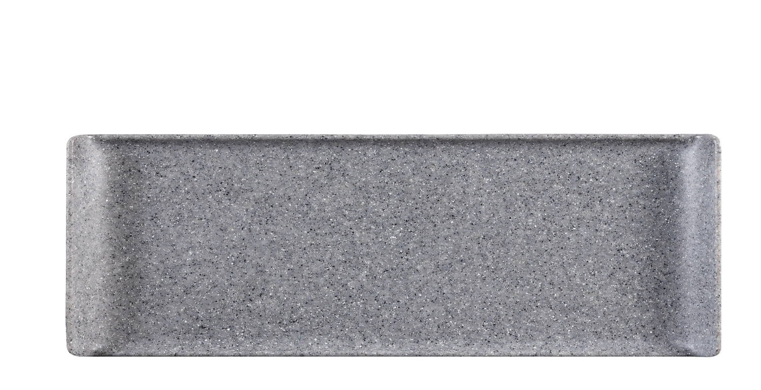 Alchemy Melamin Granite Grey Tablett