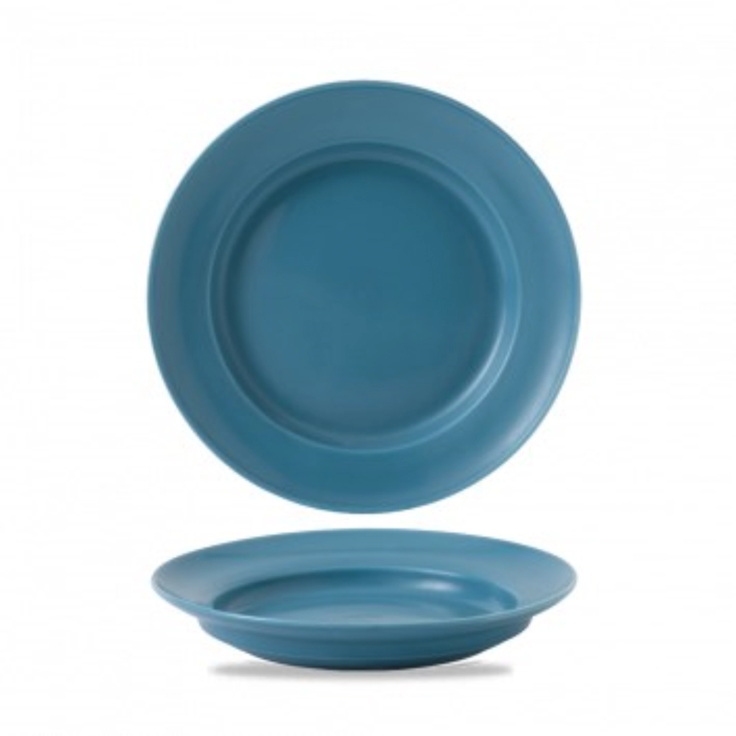 Future Care Blue Glaze assiette a. pied