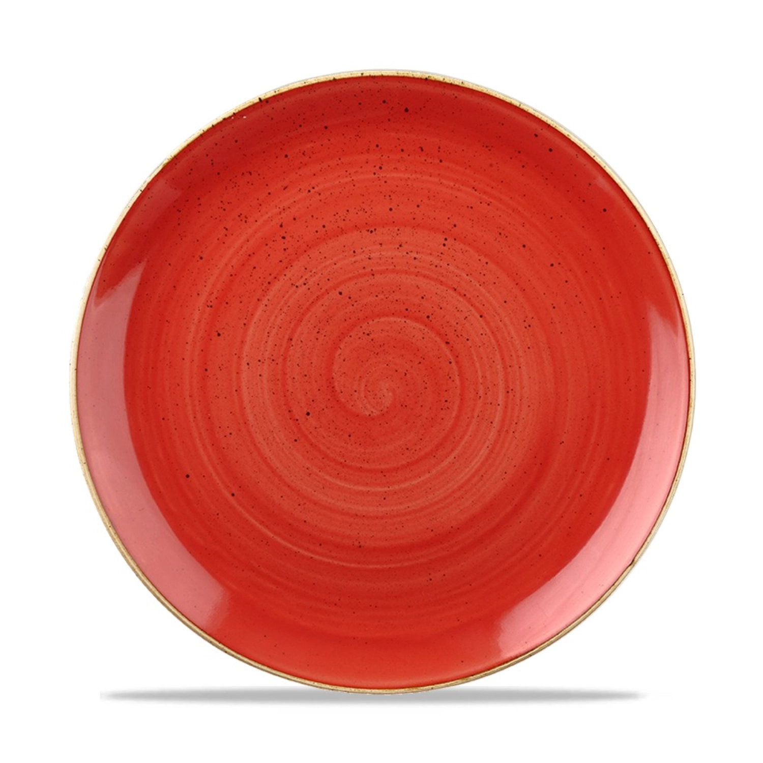 Assiette coupe plate berry red 26cm
