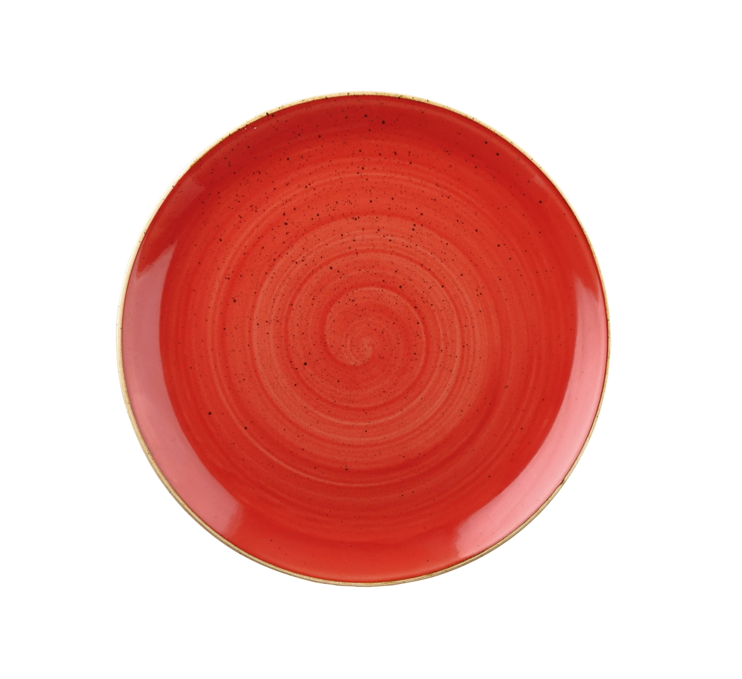 Assiette coupe plate berry red 28.8cm