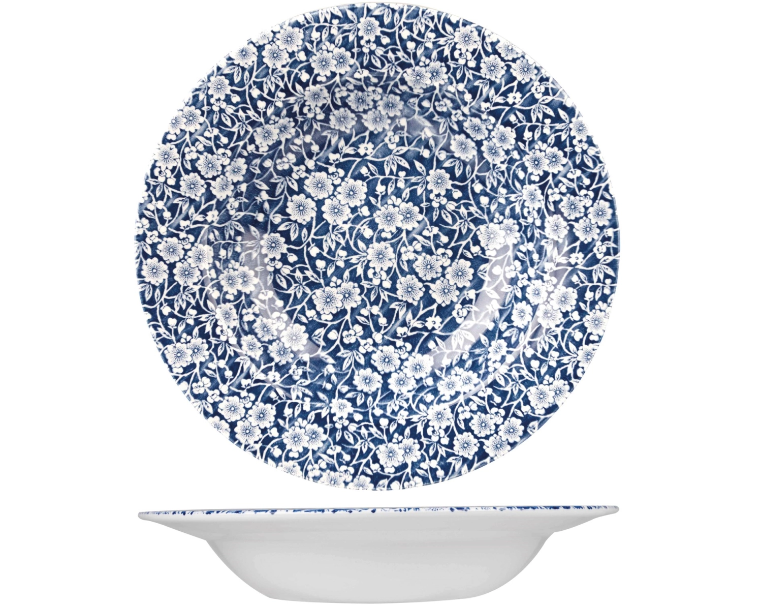 Assiette creuse prague victorian calico 24.9cm 50cl