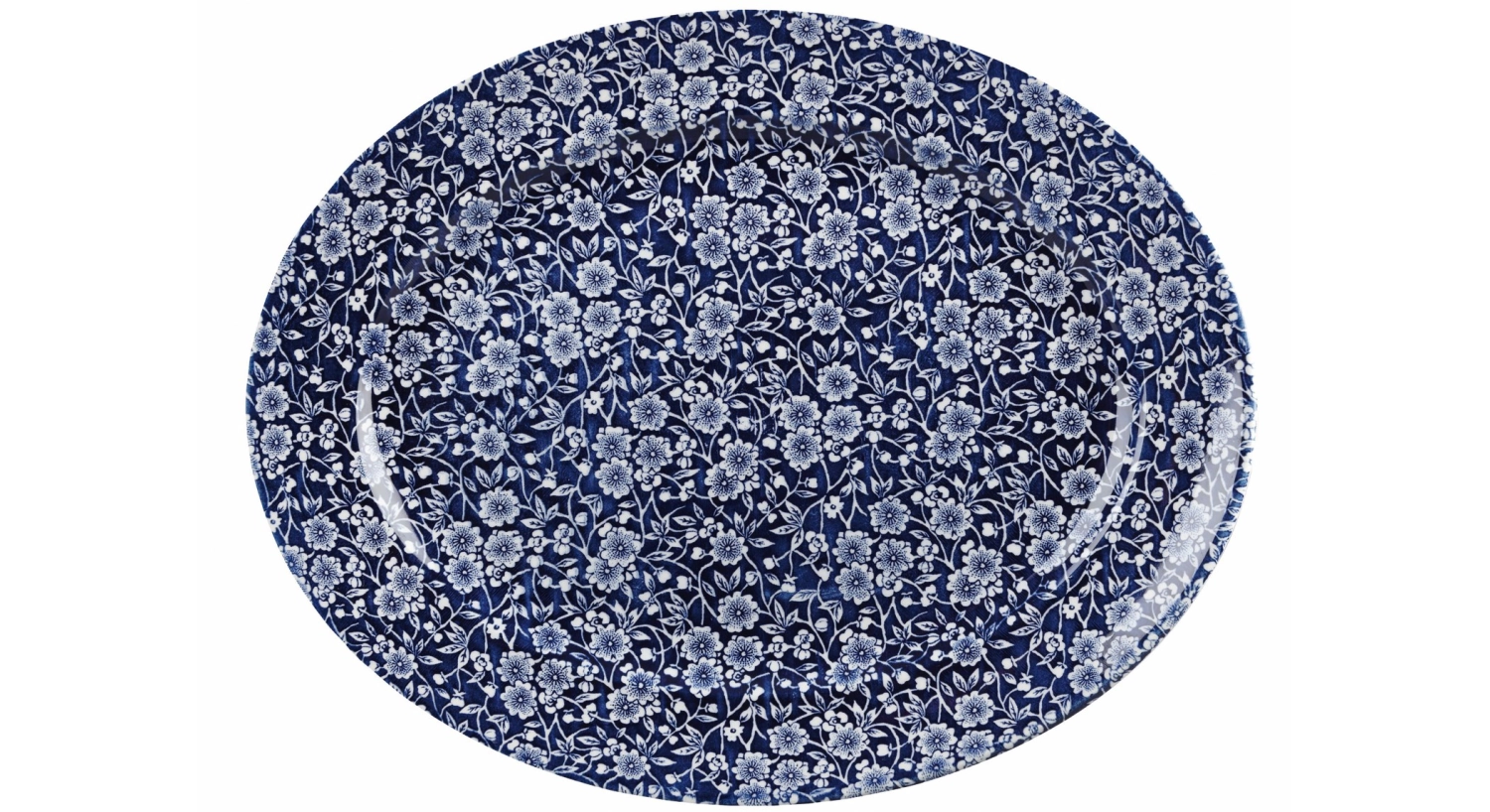 Plat oval avec aile willow victorian 36.5cm
