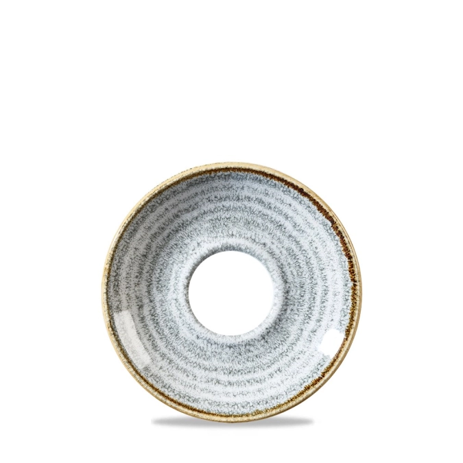 S.p. homespun stone grey soucoupe 15.6cm