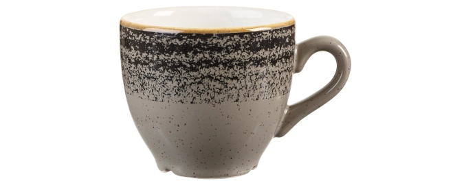Tasse expresso charcoal black 9cl