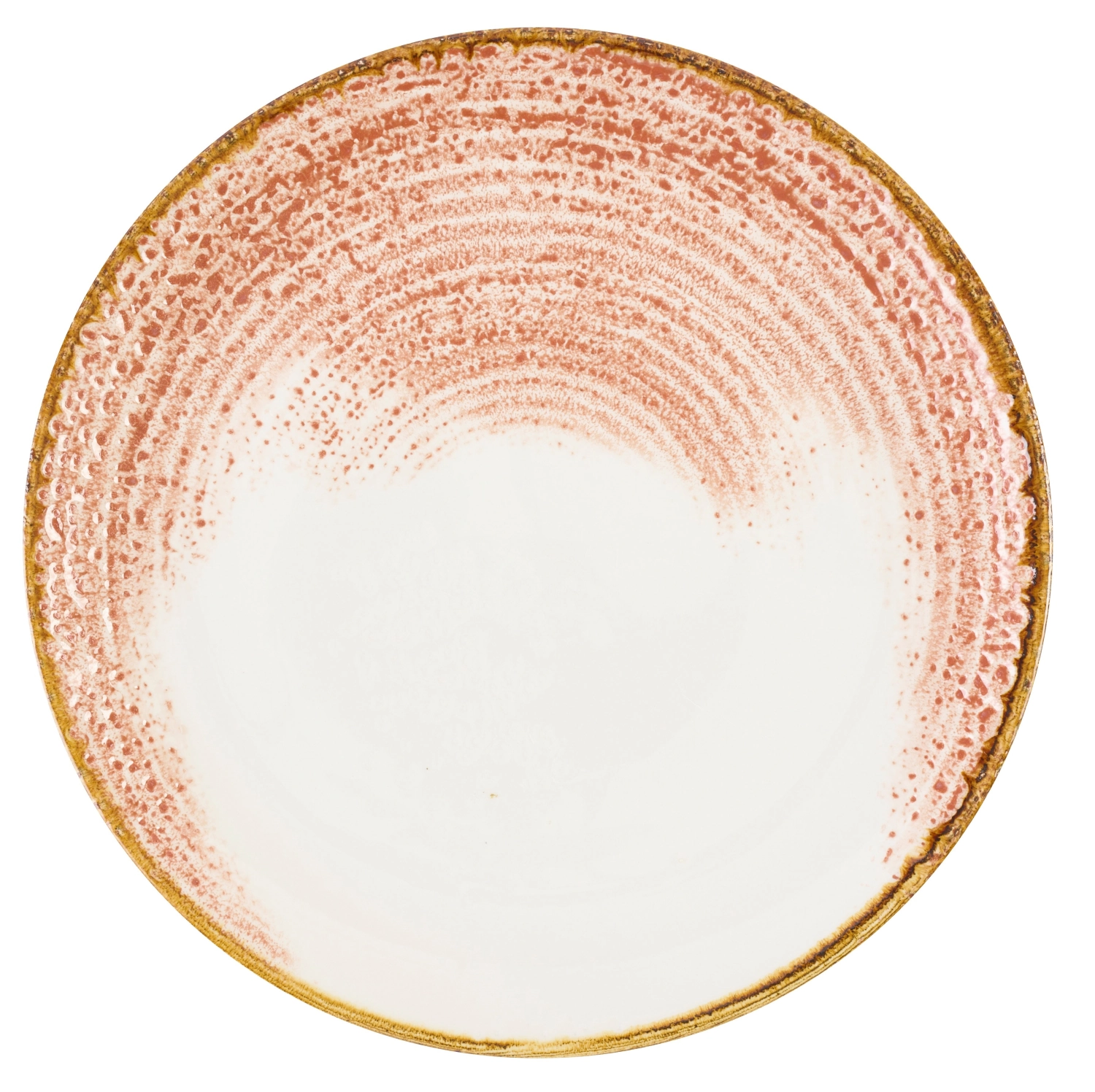 S.P. Homespun Accents Assiette plate Coral Coupe