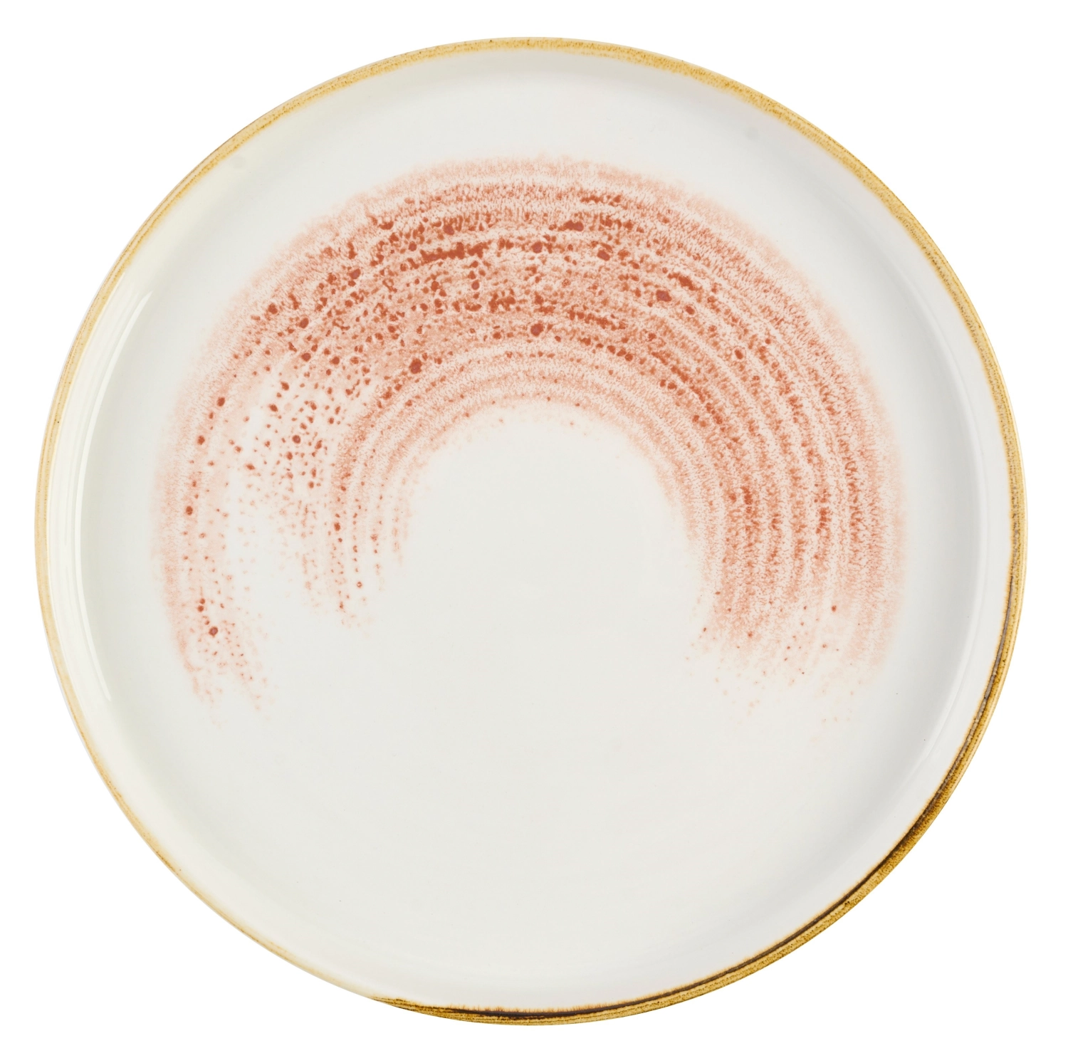 S.P. Homespun Accents Assiette plate Coral Walled