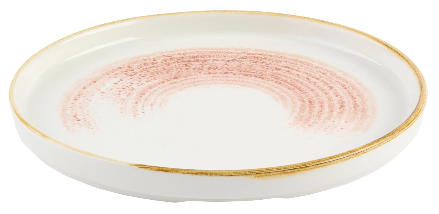 S.P. Homespun Accents Assiette plate Coral Walled